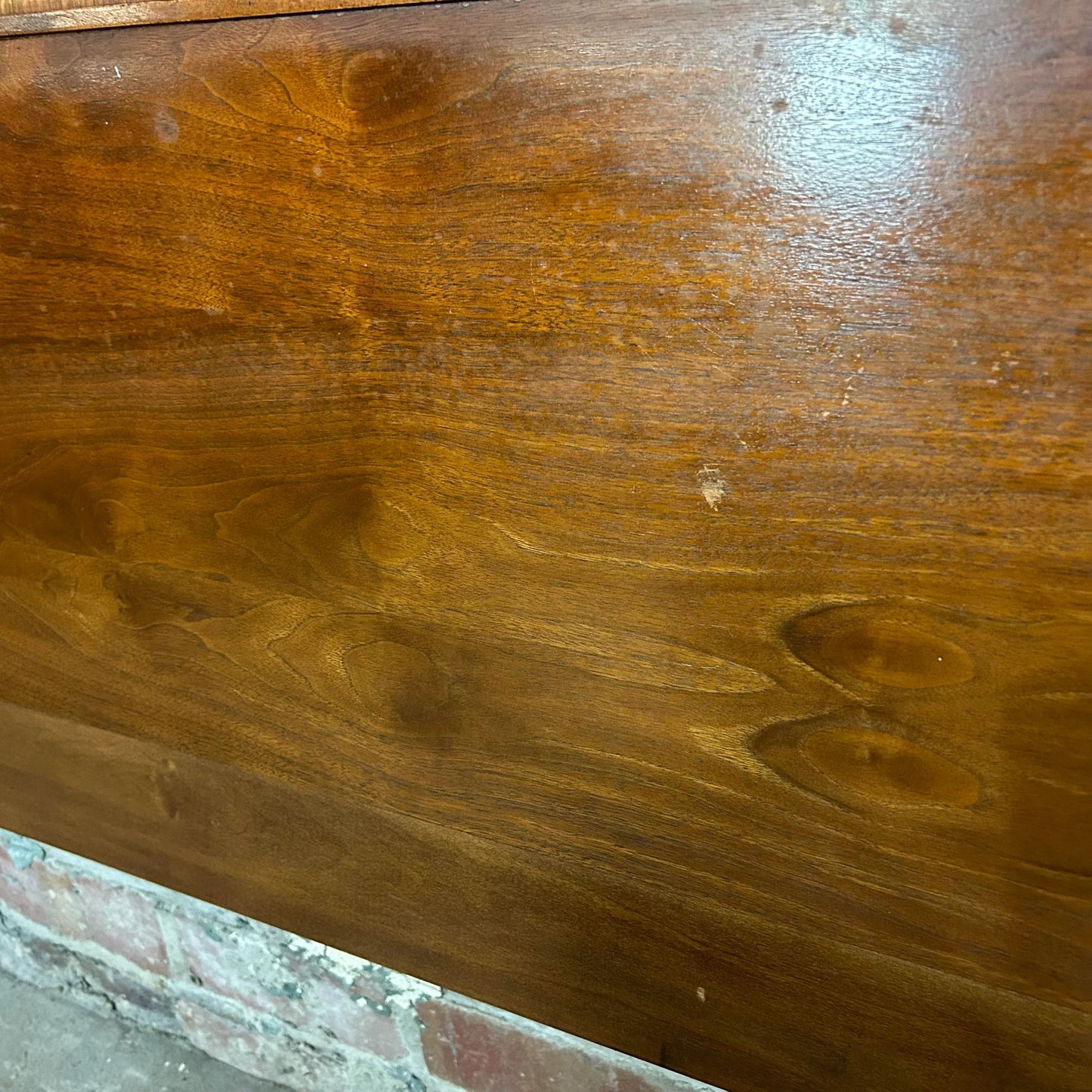 American of Martinsville Walnut Full Size Headboard