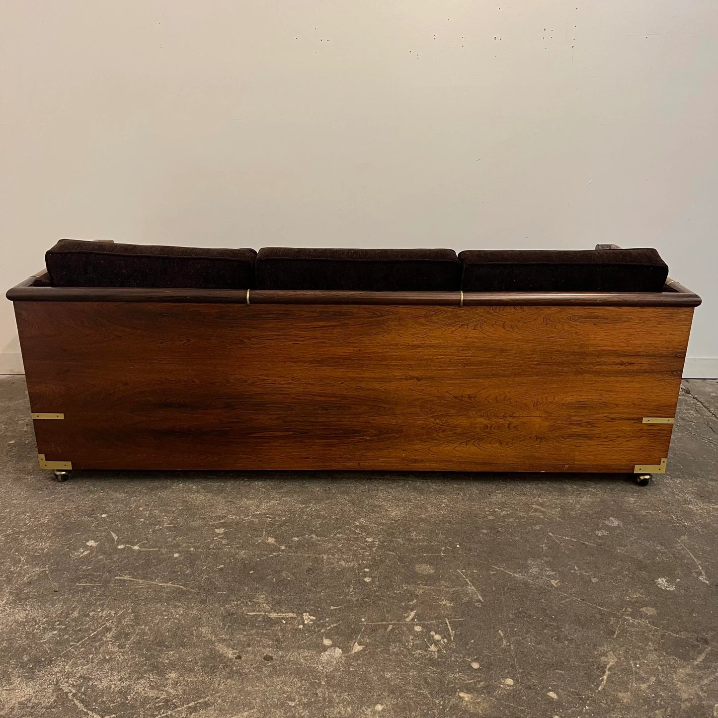 Marge Carson Campaign Rosewood Case pppSofa Day Bed