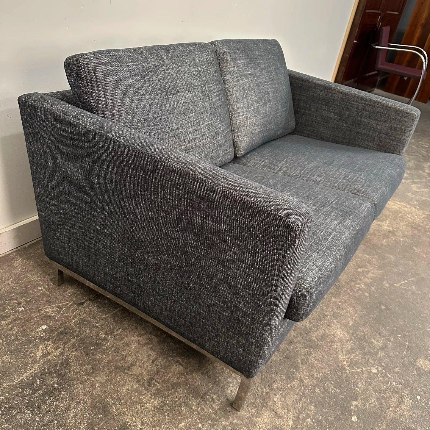 Mid Century Modern Dux Loveseat 2 of 2