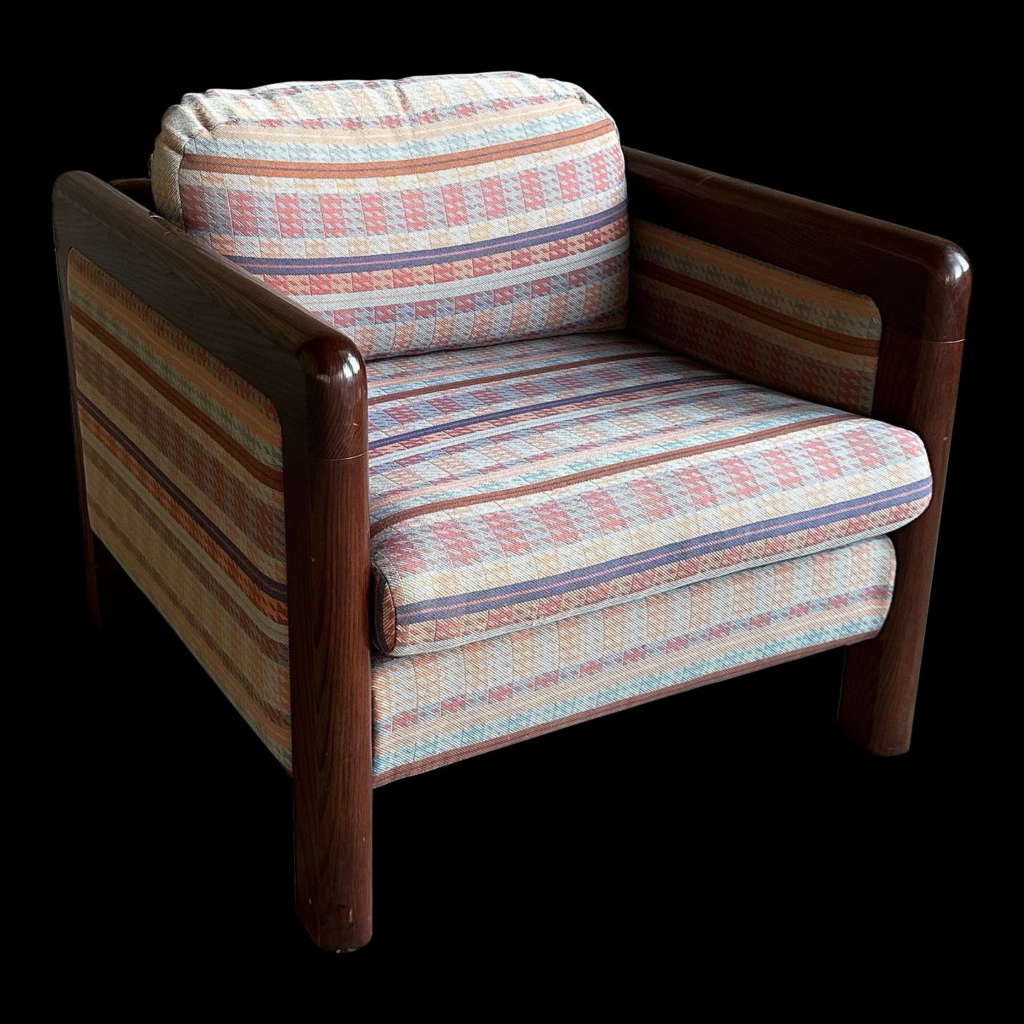 1980s David Edward Company Club Chair