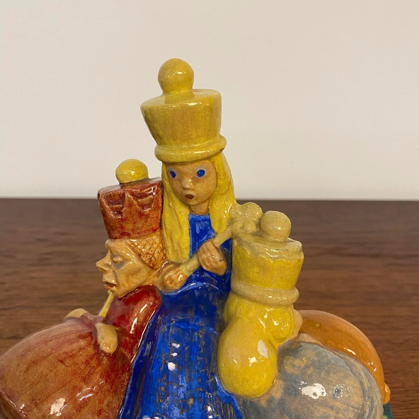 Ceramic Sculpture by Edris Eckhardt Edition of 25 #7 Alice in Wonderland