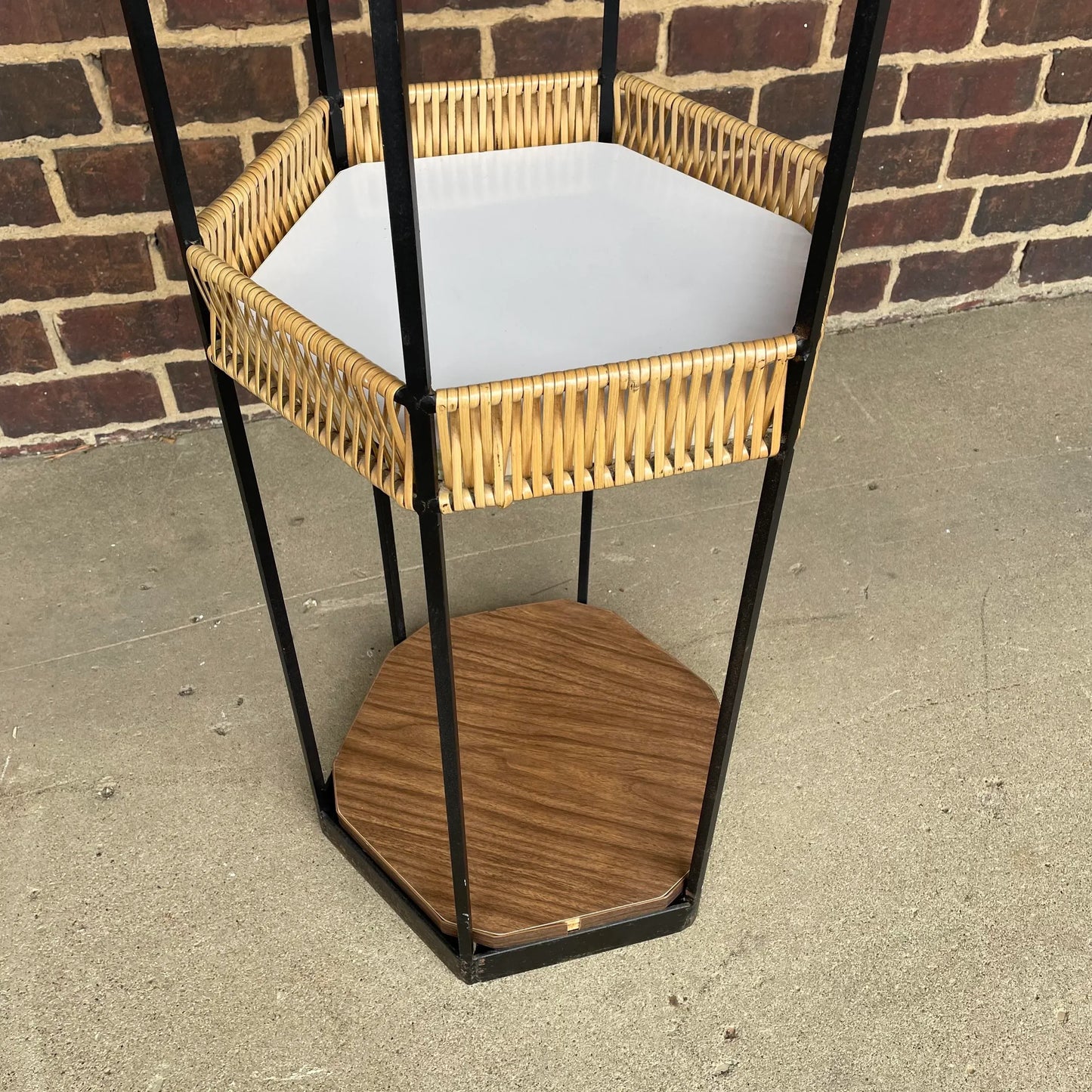 Arthur Umanoff Curio Stand Etagere Display Shelf Mid Century Modern