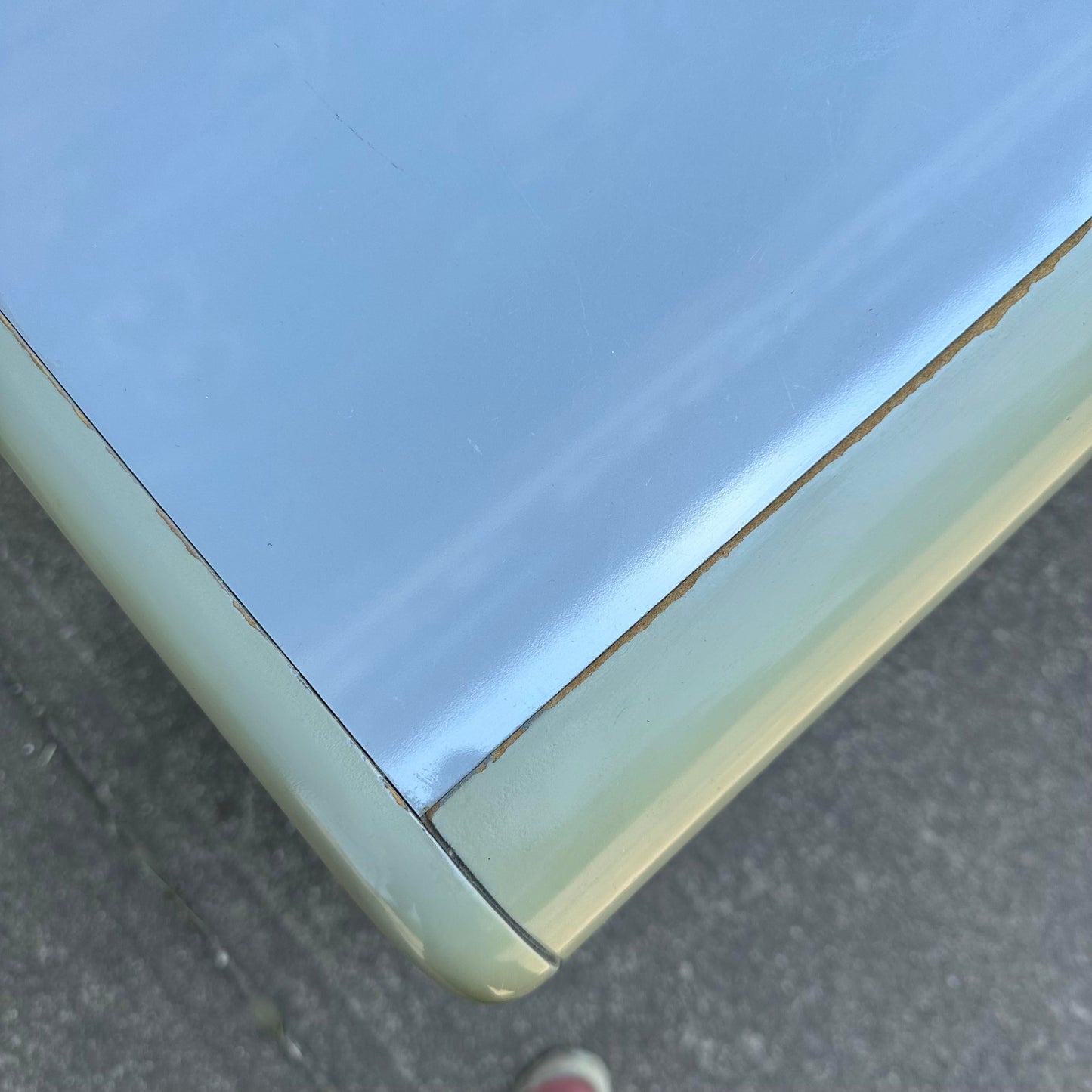 Lane Postmodern 1980s Console Table Sideboard