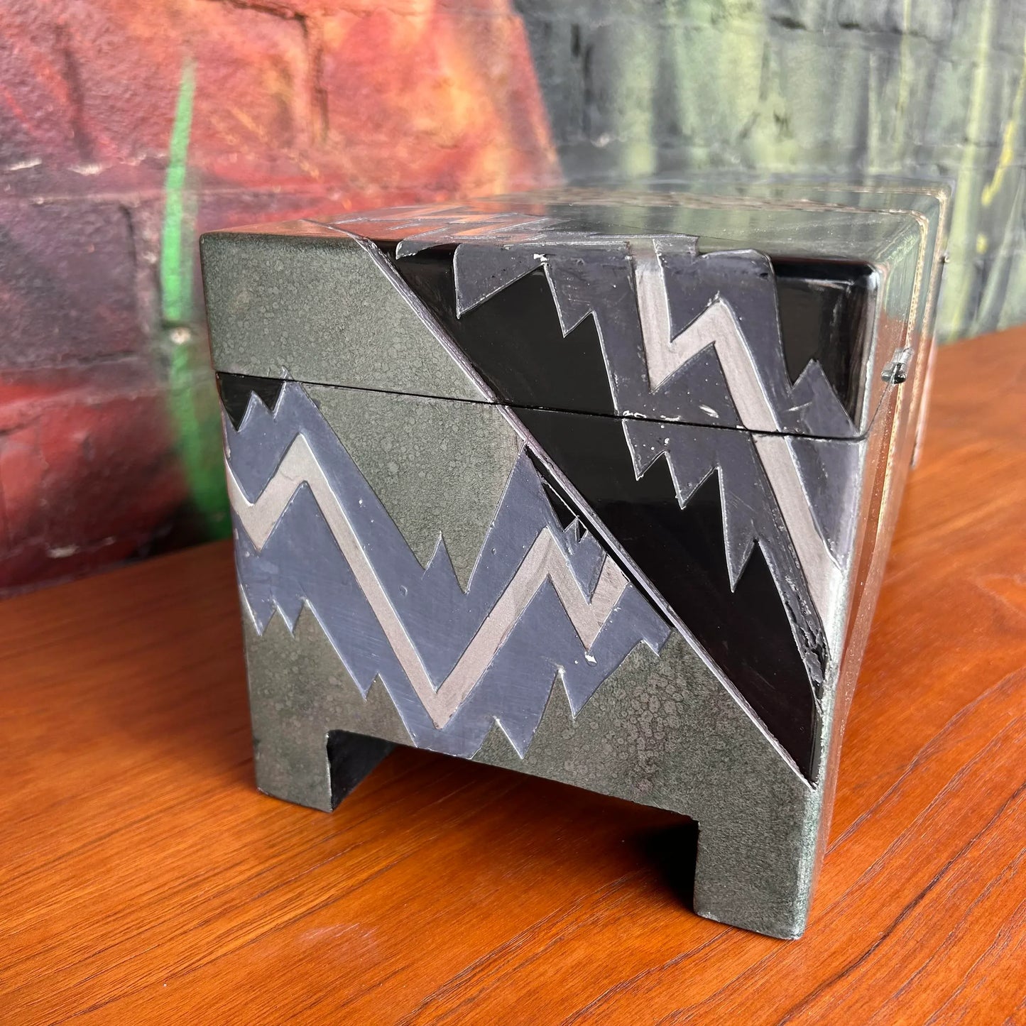 Post Modern Keepsake Box Possibly by Maitland Smith