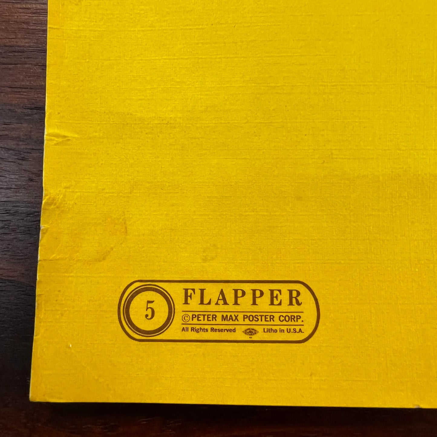 Peter Max “Flapper #5” Lithograph Poster Original