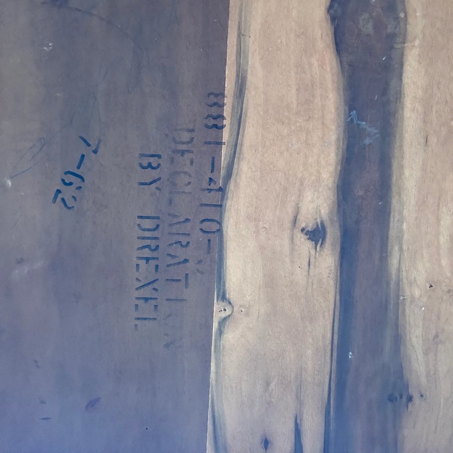 Stewart McDougall and Kipp Stewart for Drexel Declaration Walnut Game Table and Chairs