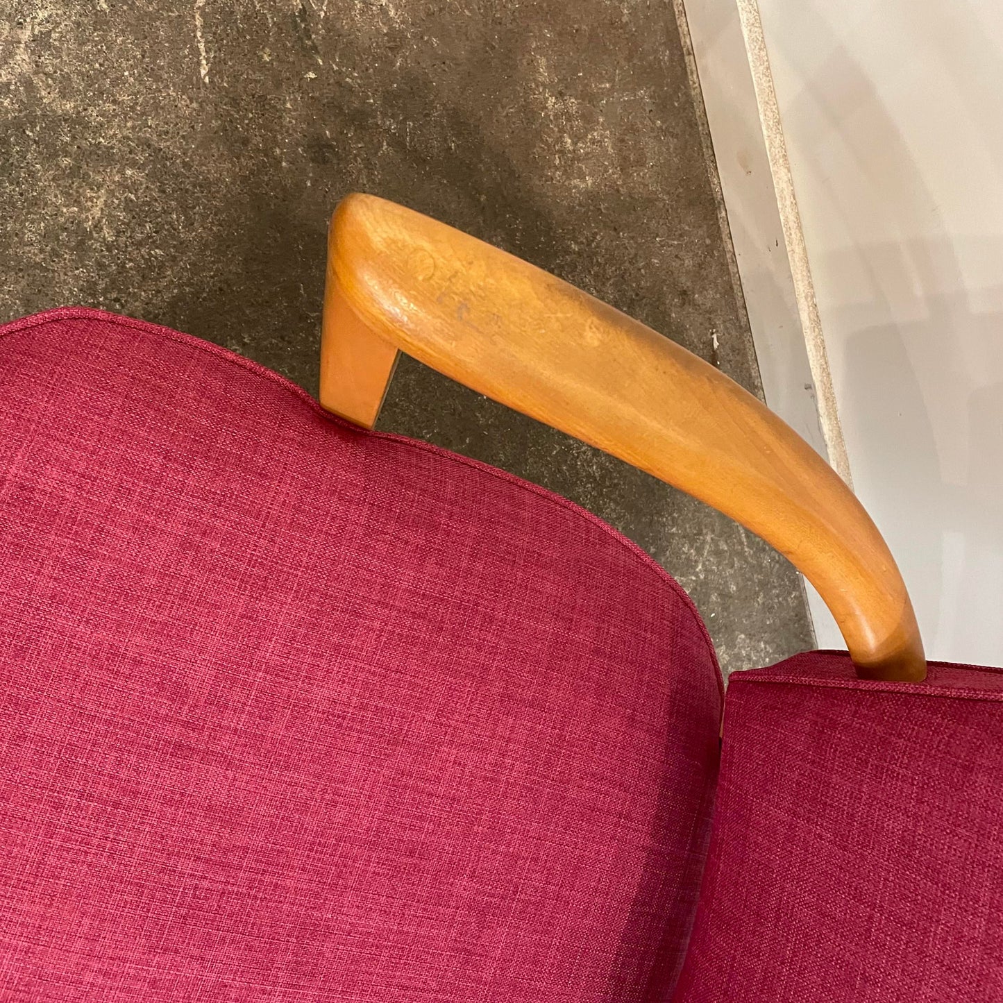 Mid-Century Modern Heywood Wakefield Attributed Armchair