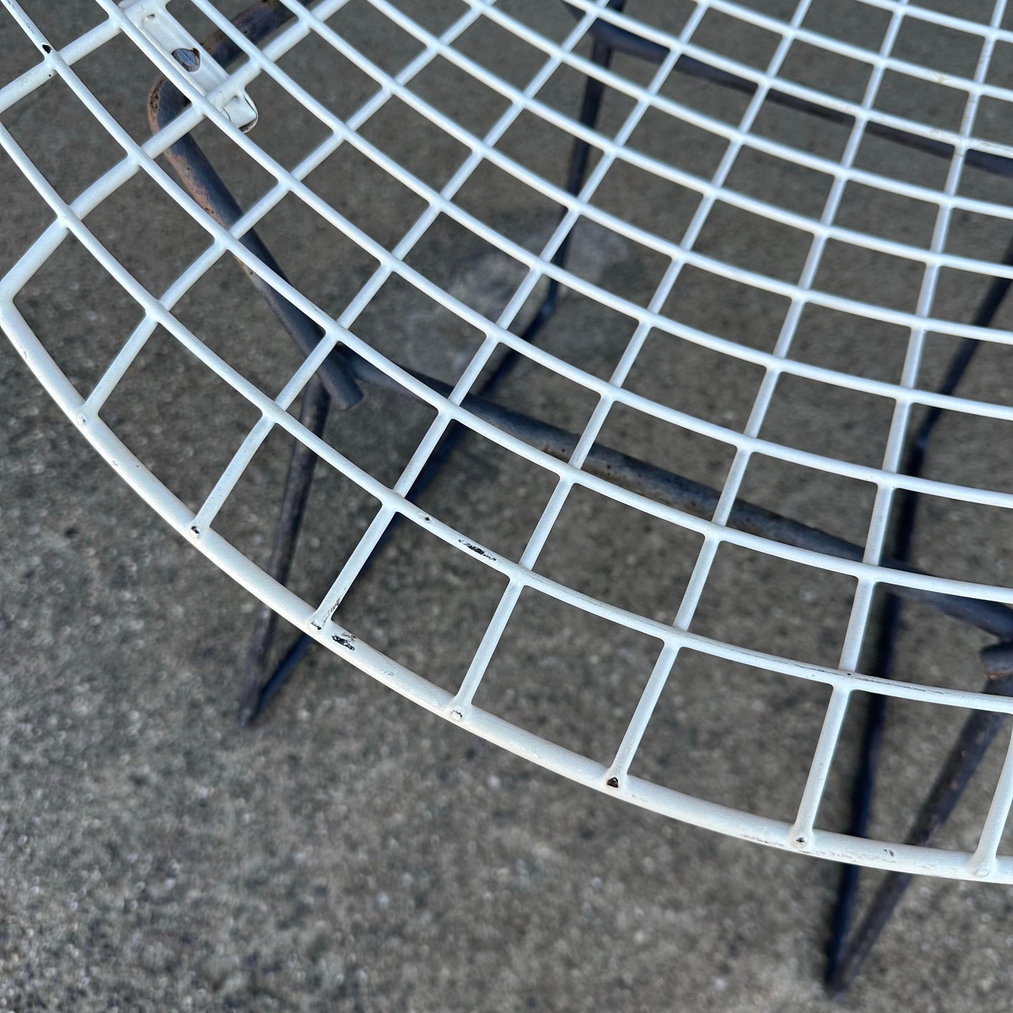 Set of 6 Harry Bertoia Wire Side Chairs for Knoll