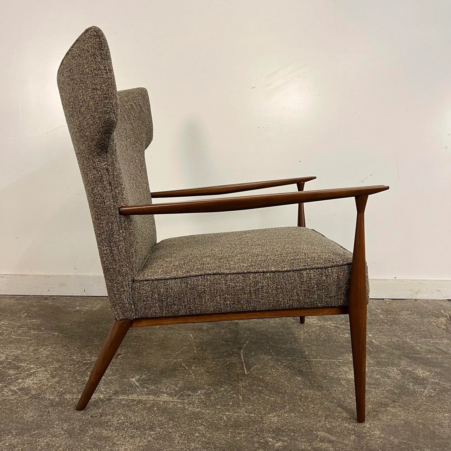 Paul McCobb Lounge Chair Refinished and Reupholstered