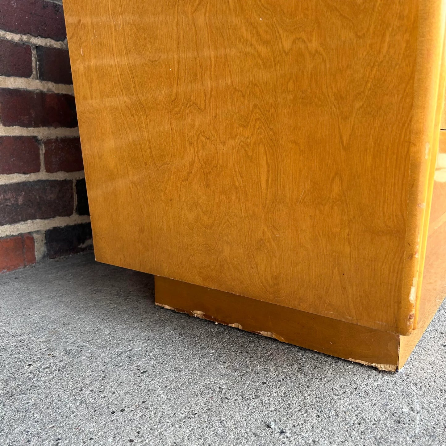 Edmund Spence Glass Hutch Credenza