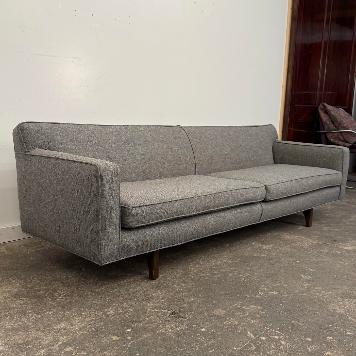 Edward Wormley Bracket Back Sofa for Dunbar