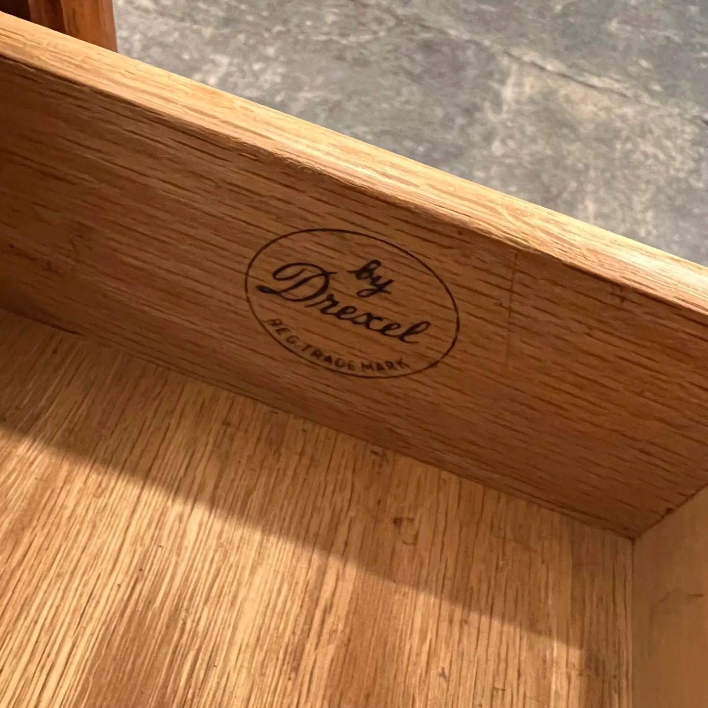 Kipp Stewart for Drexel Nightstand Decleration