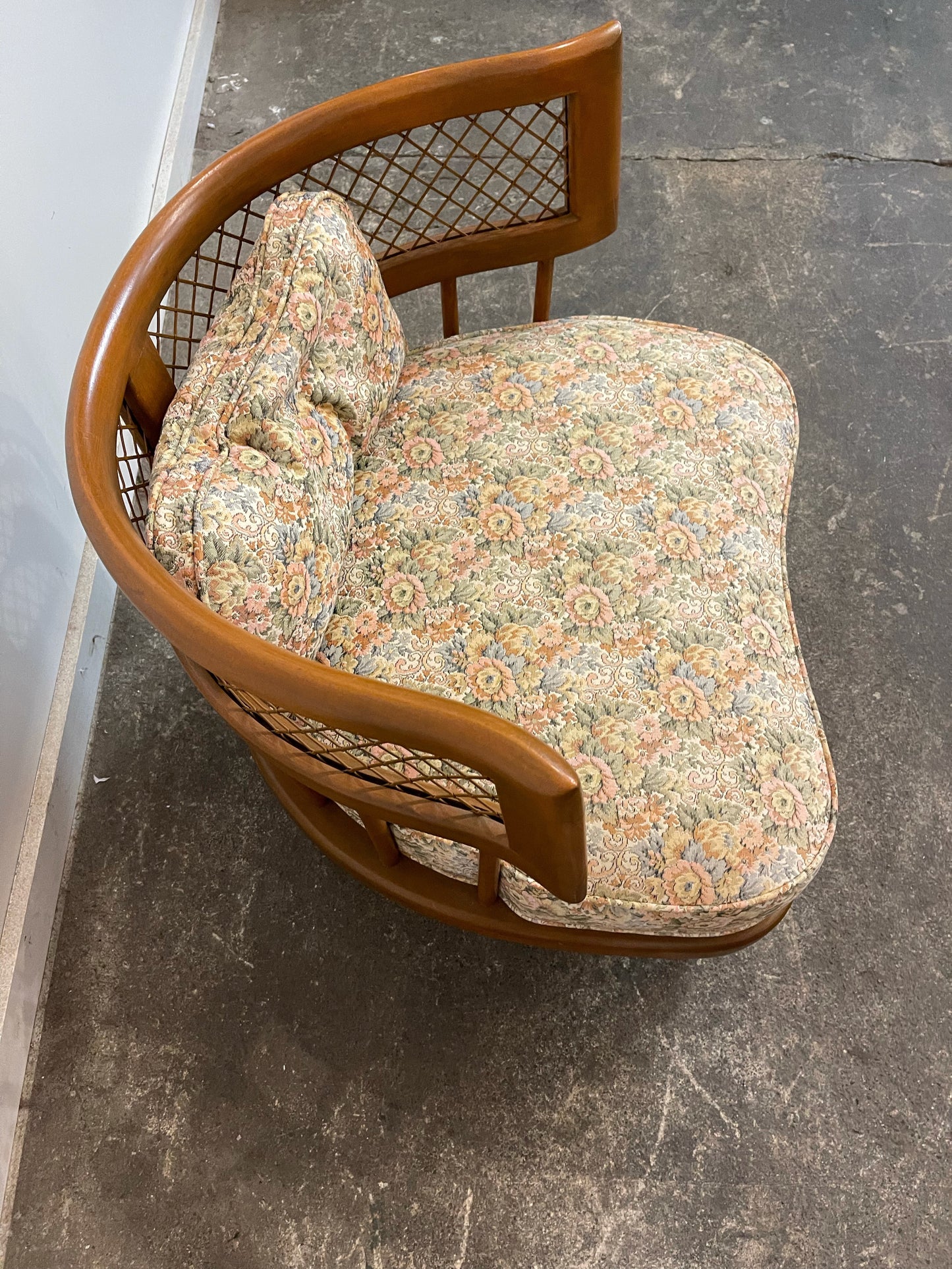1940s Vintage Slipper Chair