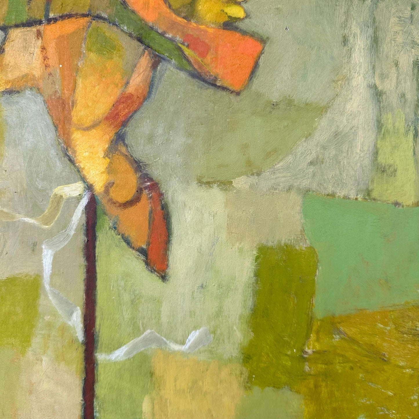 Trojan Helmet Painting by Robert C. Brisley