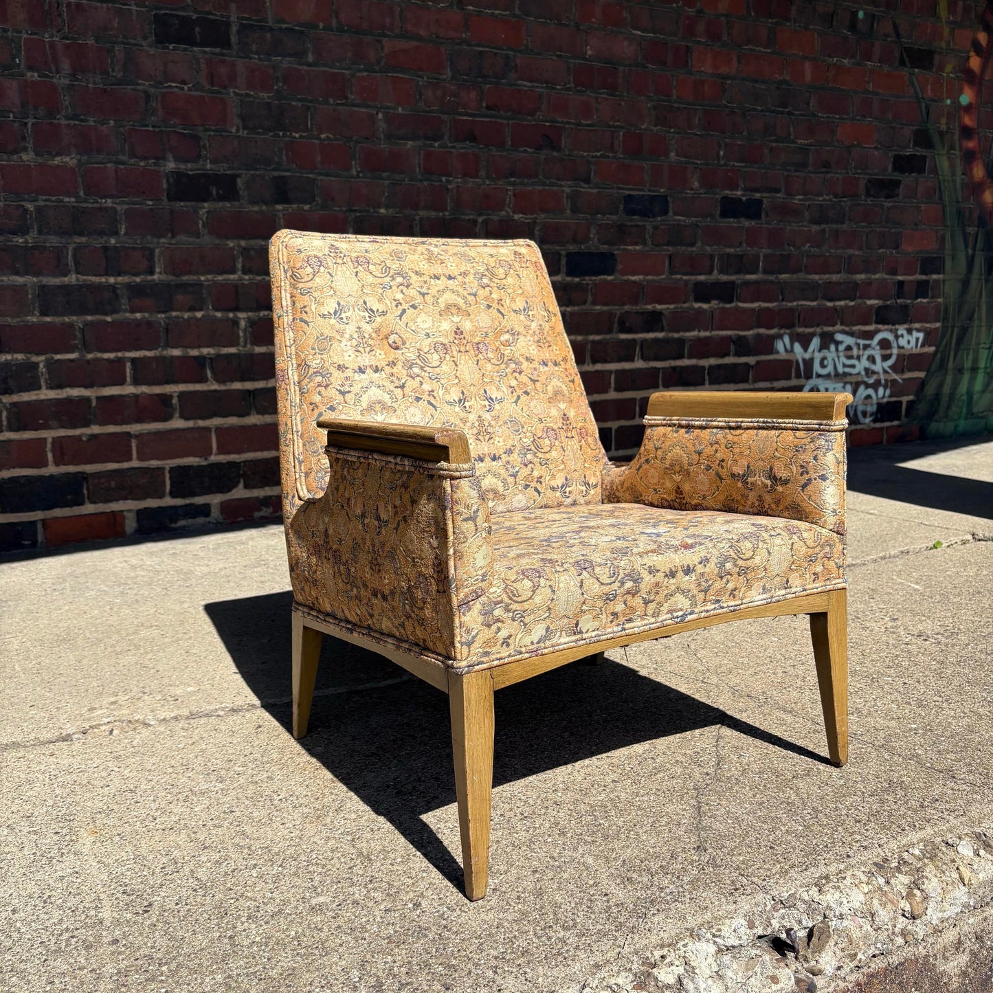 Mid Century Modern Possibly Tommi Parzinger Arm Lounge Chair