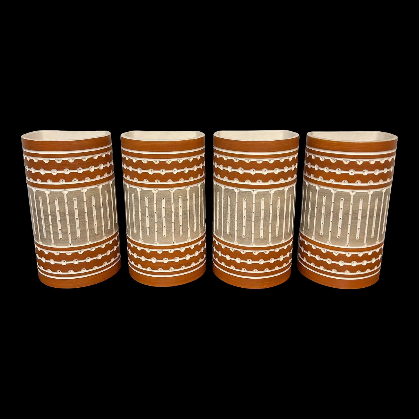 Martha and Beaumont Ceramic Wall Sconce Shades 4 Available