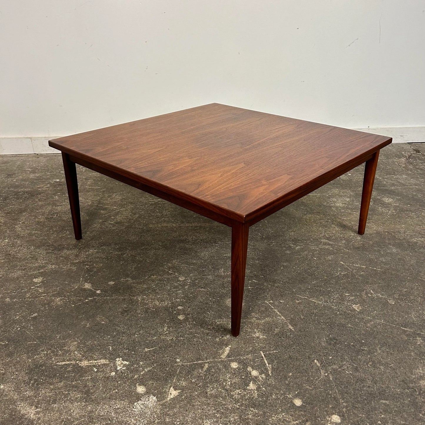 Kipp Stewart for Drexel “Declaration” Walnut Coffee Table