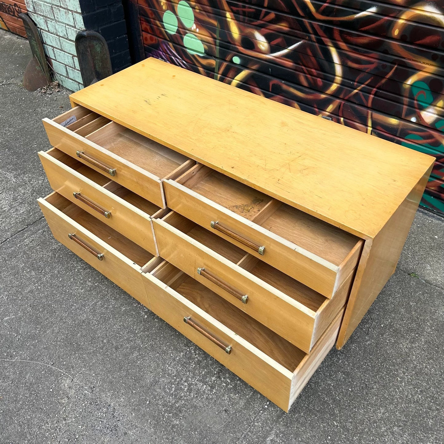 American of Martinsville 6 Drawer Dresser Urban Suburban