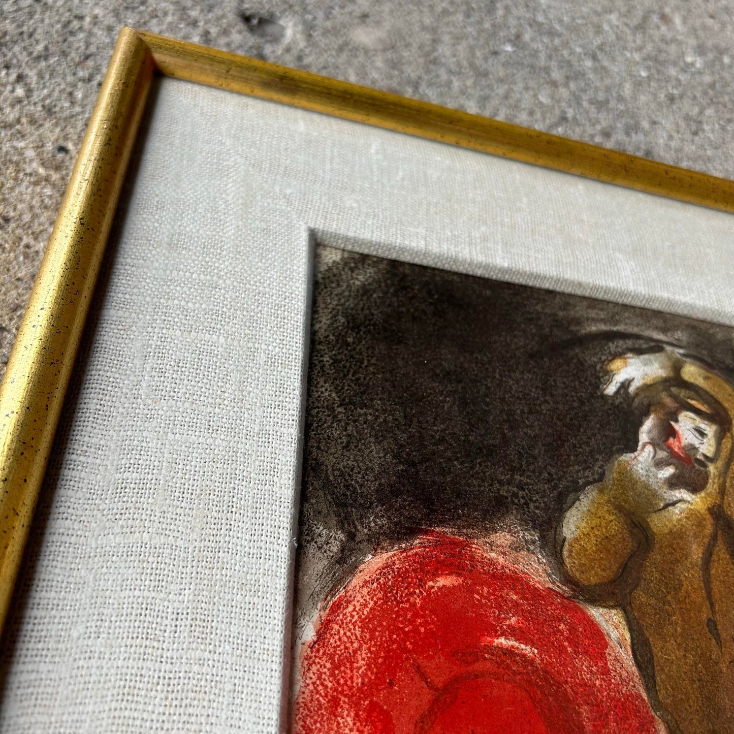 Marc Chagall "Meeting of Ruth and Boaz" Oringal Lithography