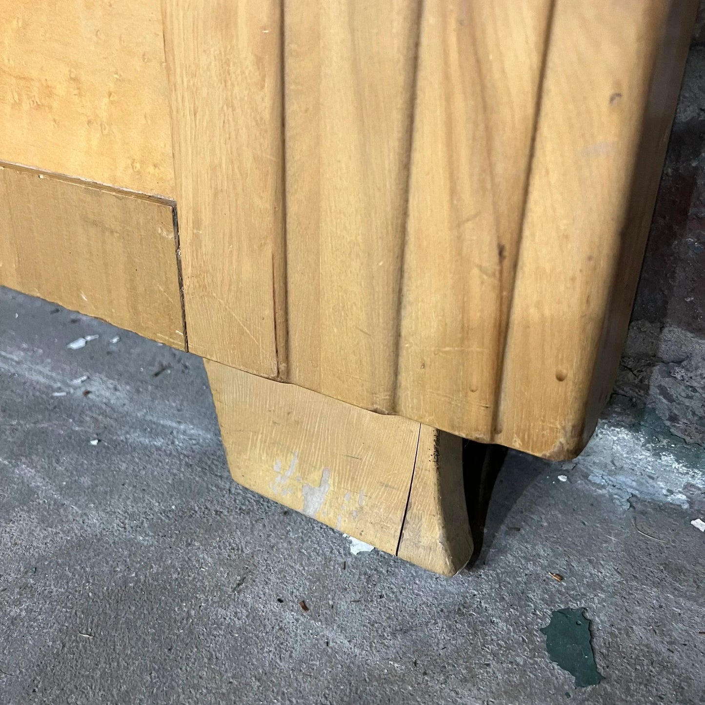 Rway Birdseye Maple Full Size Headboard and Footboard