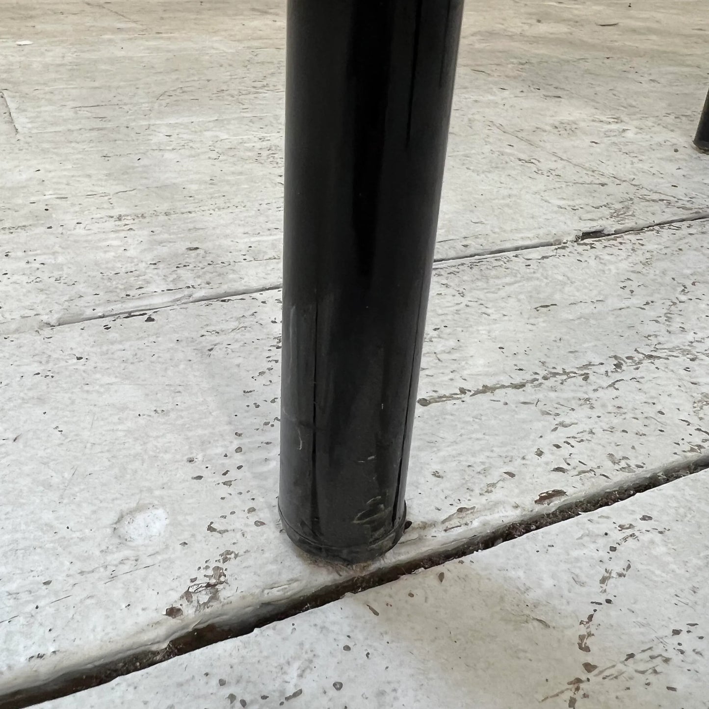 Cy Mann Post-Modern Leather Barstools