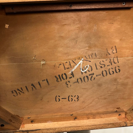 Mid Century Modern Drexel Serving Tray Side Table