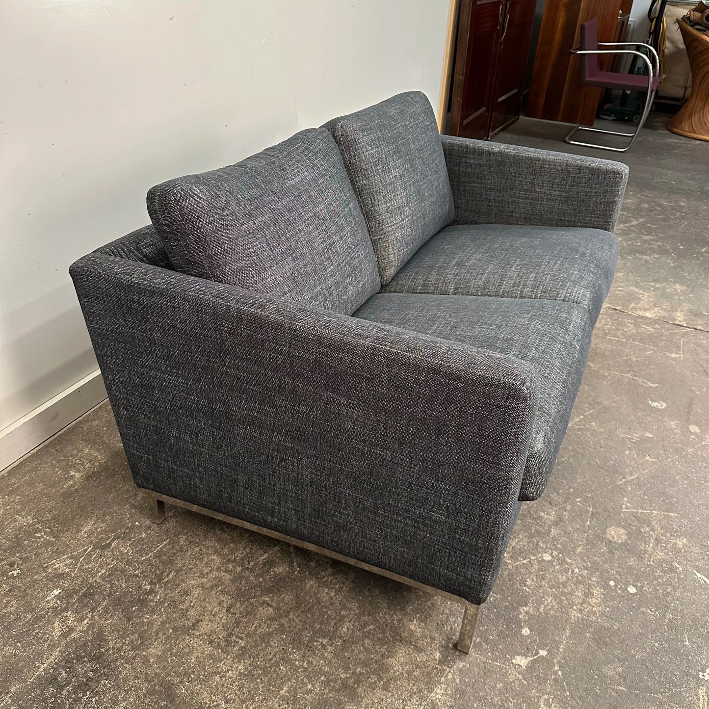 Mid Century Modern Dux Loveseat 1 of 2