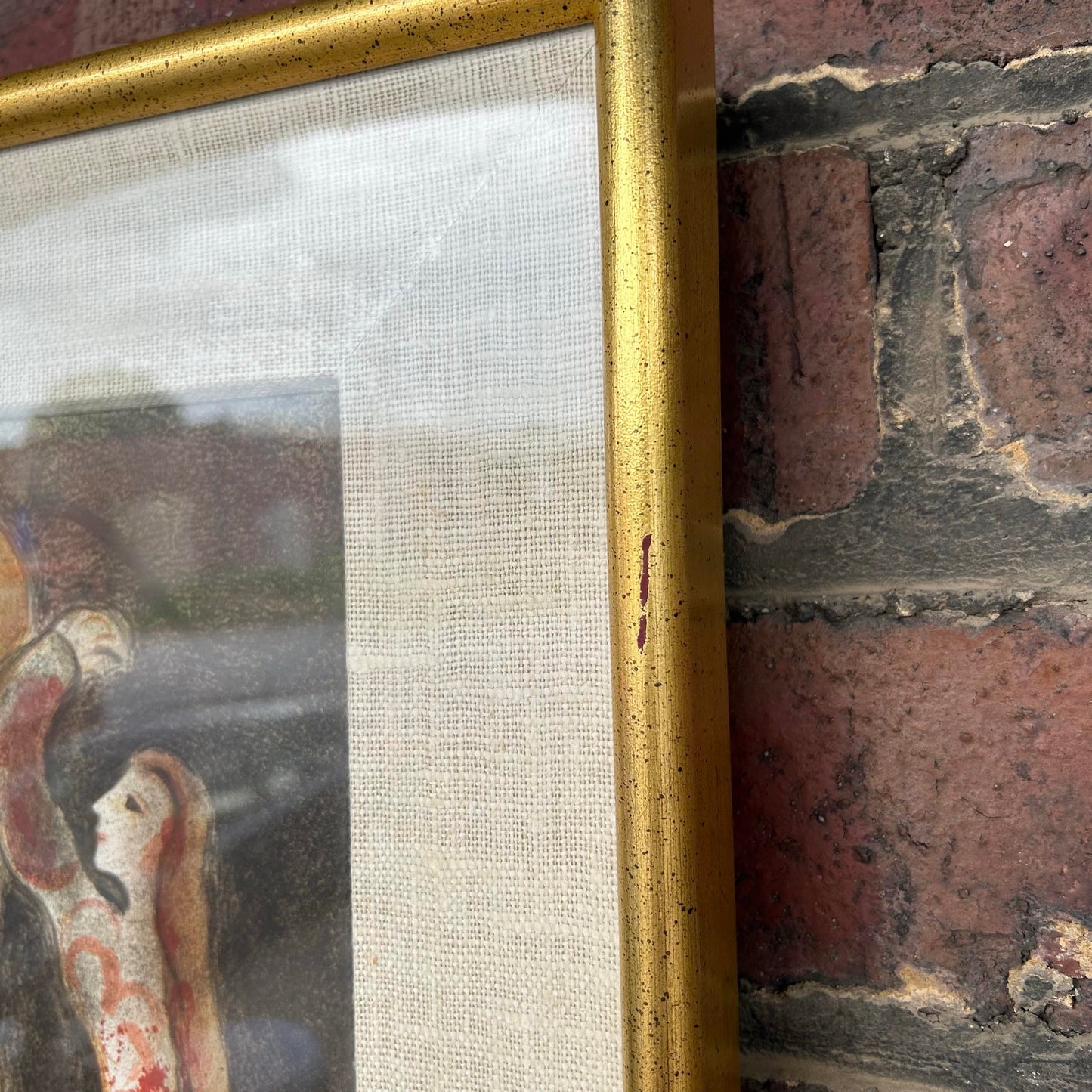 Marc Chagall "Meeting of Ruth and Boaz" Oringal Lithography