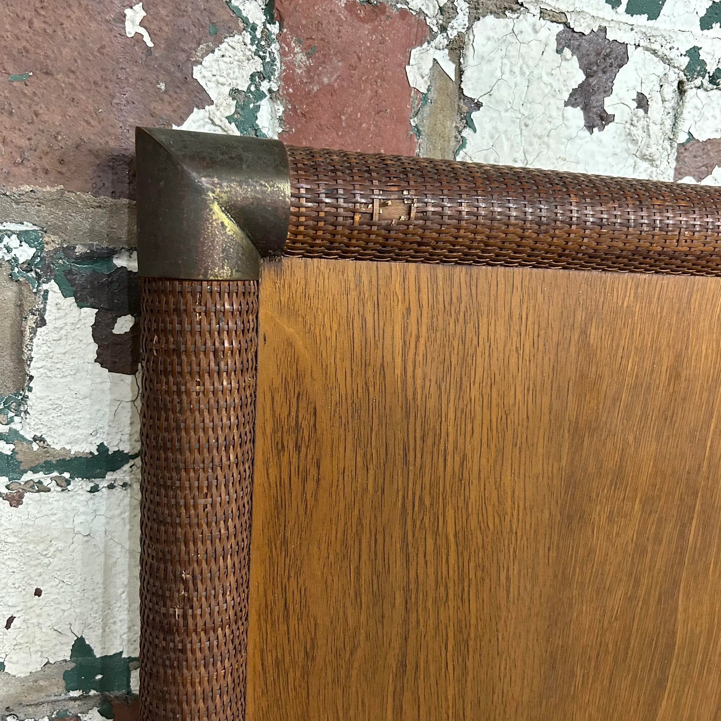 Robsjohn Gibbings for Widdicomb Twin Size Headboard Canning.