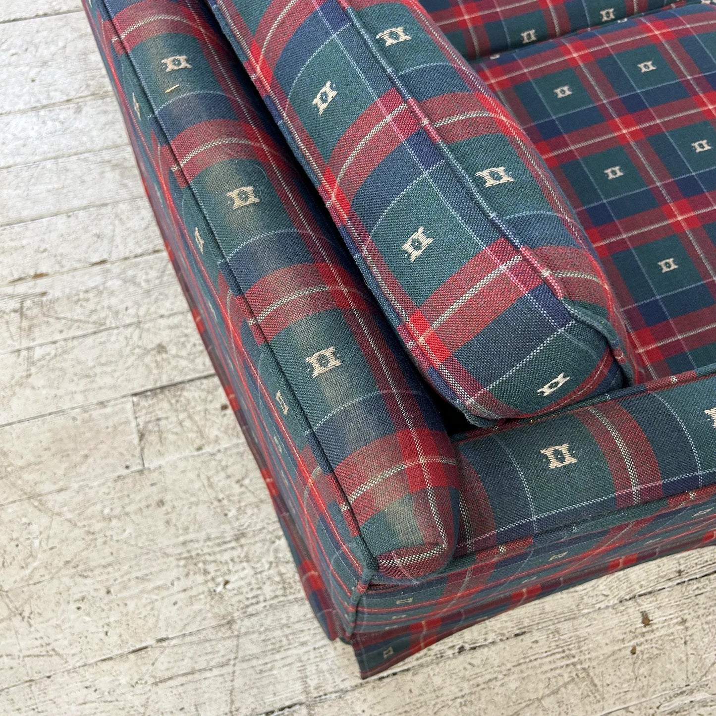 Mid Century Modern Curved Sofa