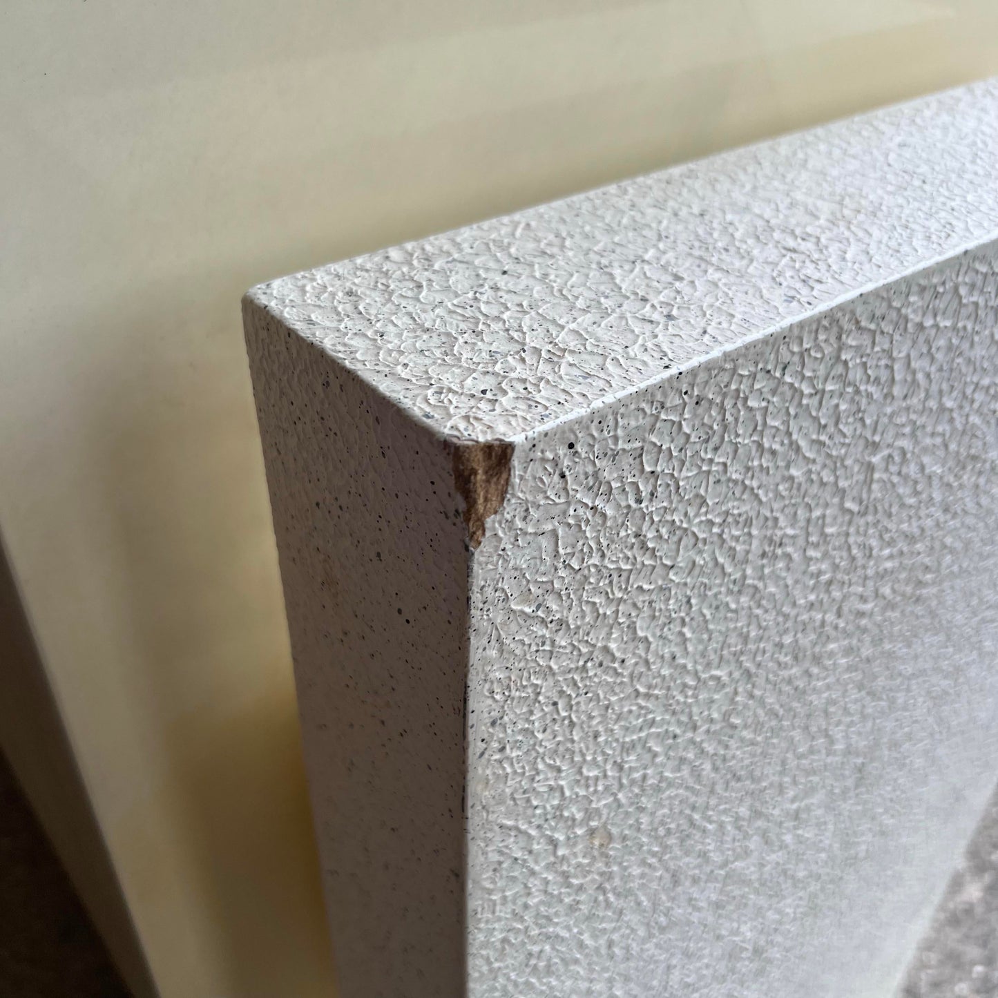 Karl Springer Lacquered Goatskin Lucite Floating Sideboard