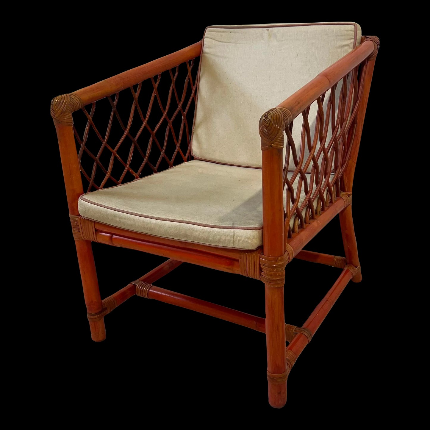 Tommi Parzinger for Willow Reed Lounge Chair