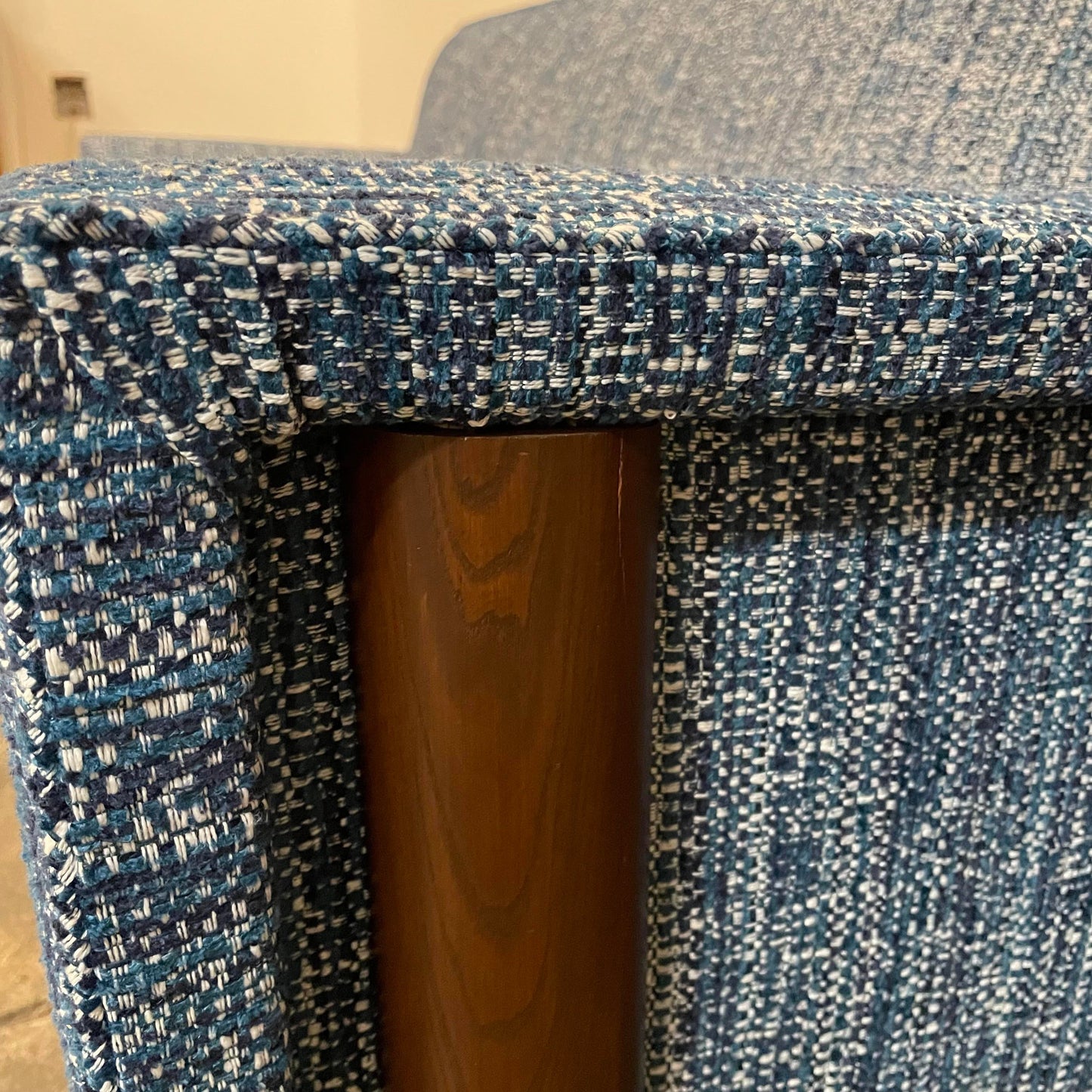 Mid 20th Century Reupholstered Mid-Century Modern Sofa