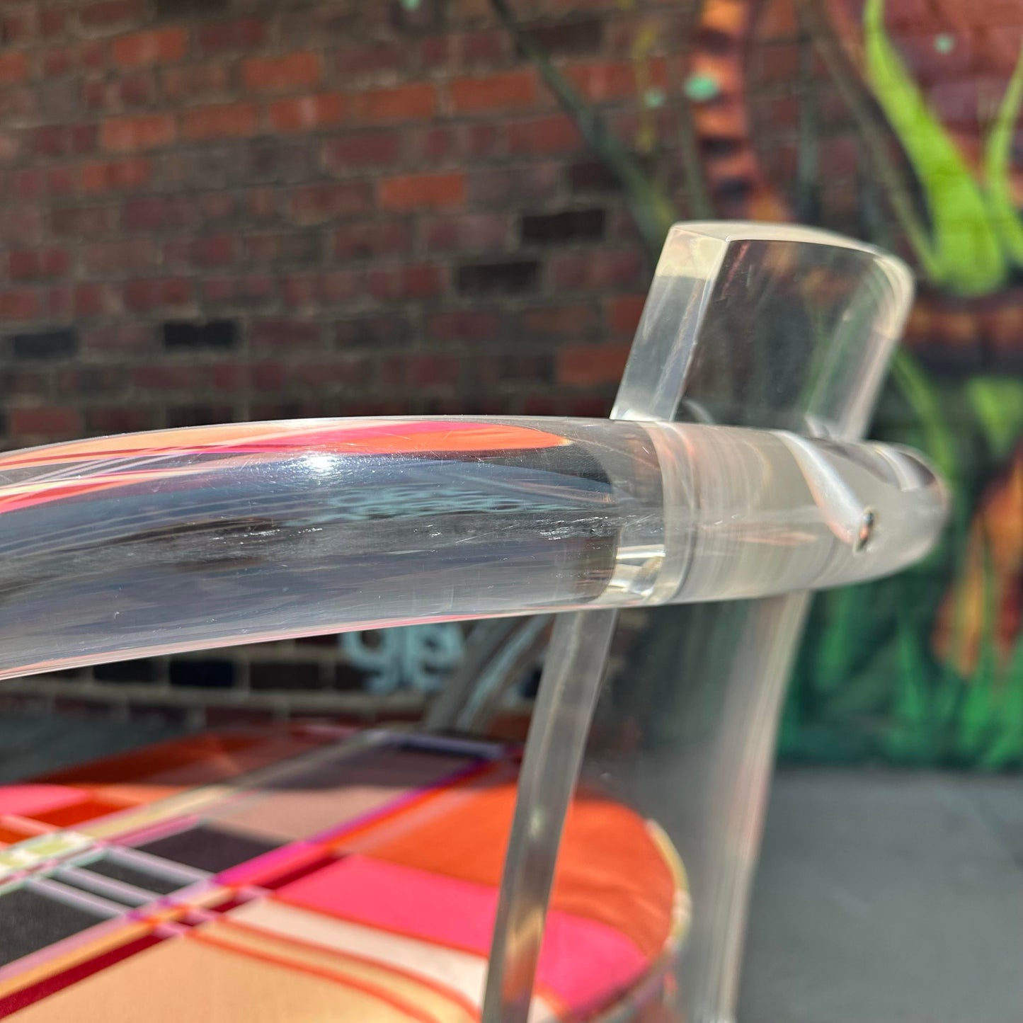 Lucite Dining Set by Charles Hollis Jones Mid-Century Modern