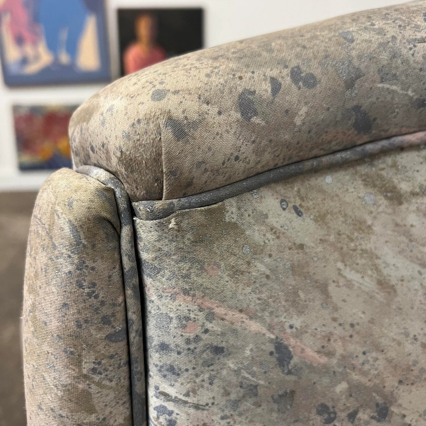 Adrian Pearsall for Comfort Designs 3 Legged Chair