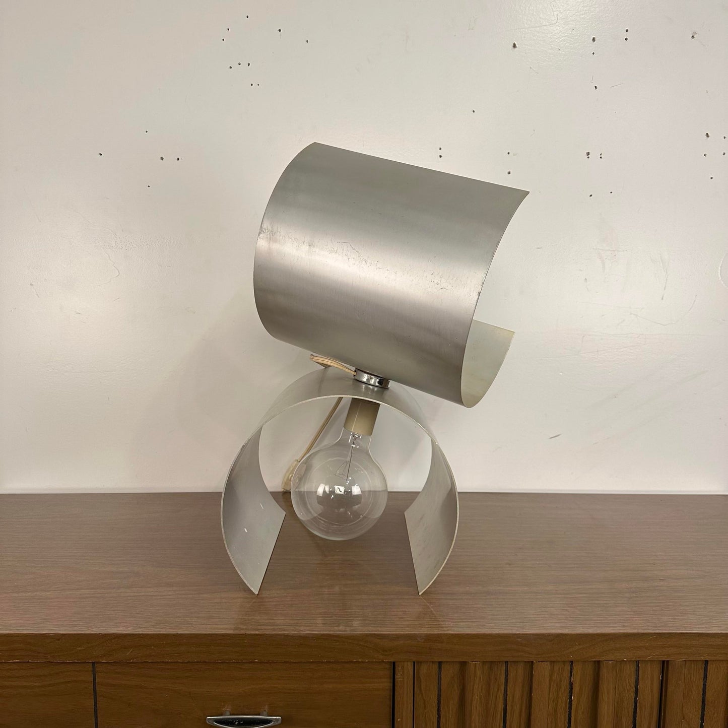 Adjustable Aluminum Table Lamp by Giuliano Cesari for Nucleo Sormani