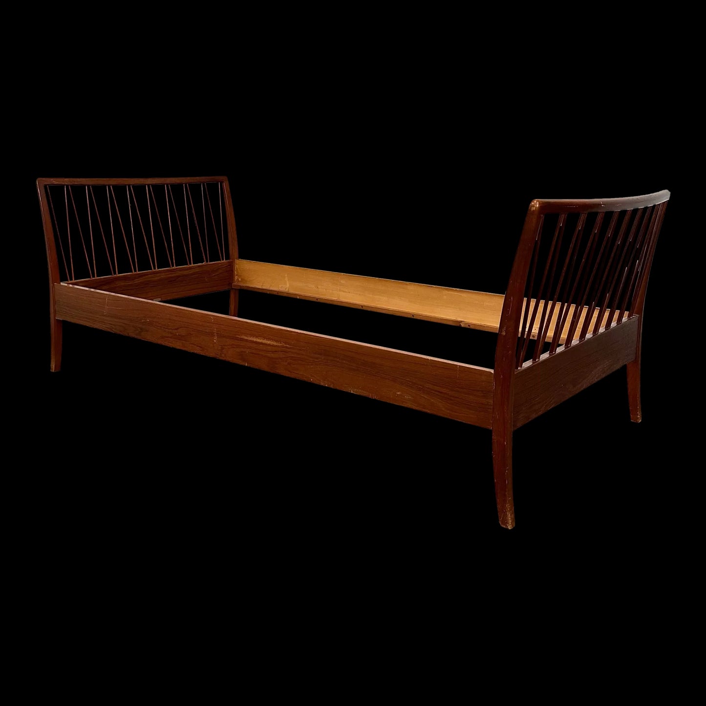 Danish Modern Frode Holm Teak Bed Frame Daybed for Illums Bolighus