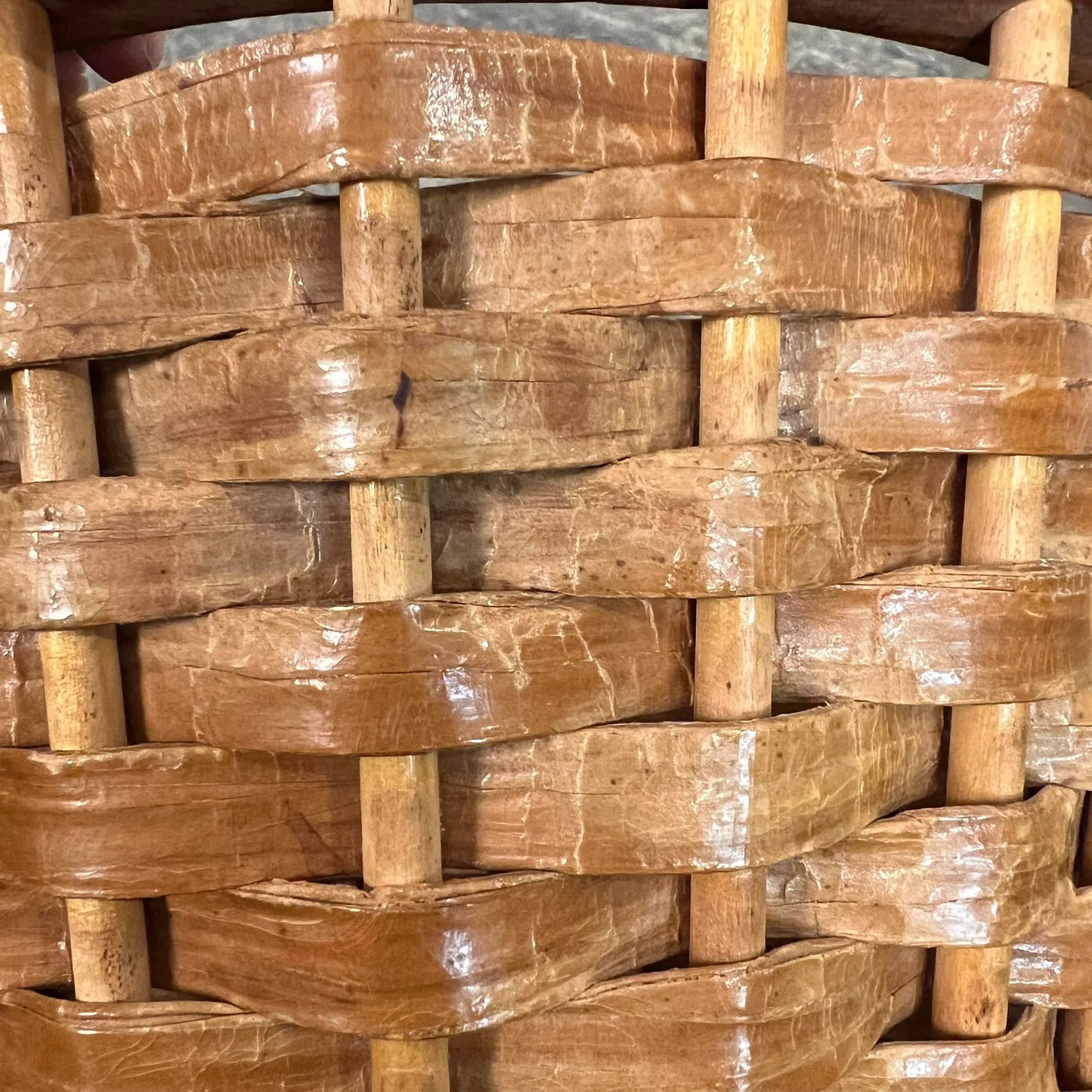 Rude Osolnik Danish American Modern Woven Wastebasket