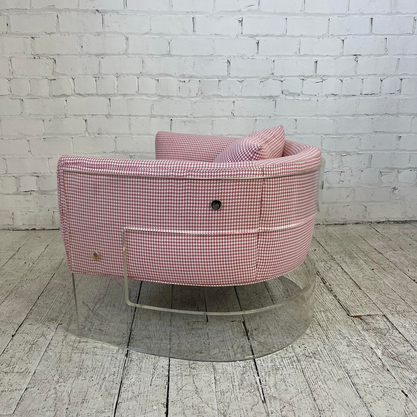 Milo Baughman Bond Acrylic Club Chair