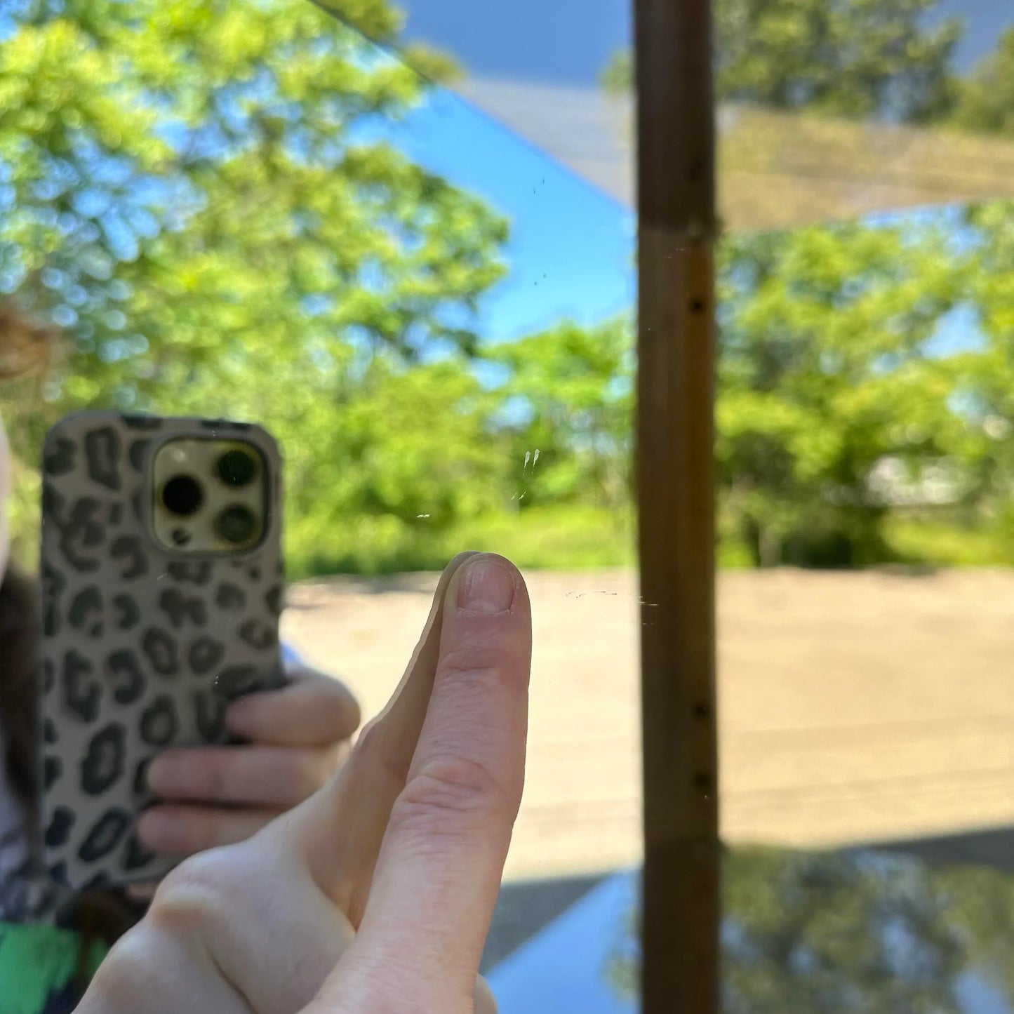 Drexel Preface Glass Mirror Display Cabinet