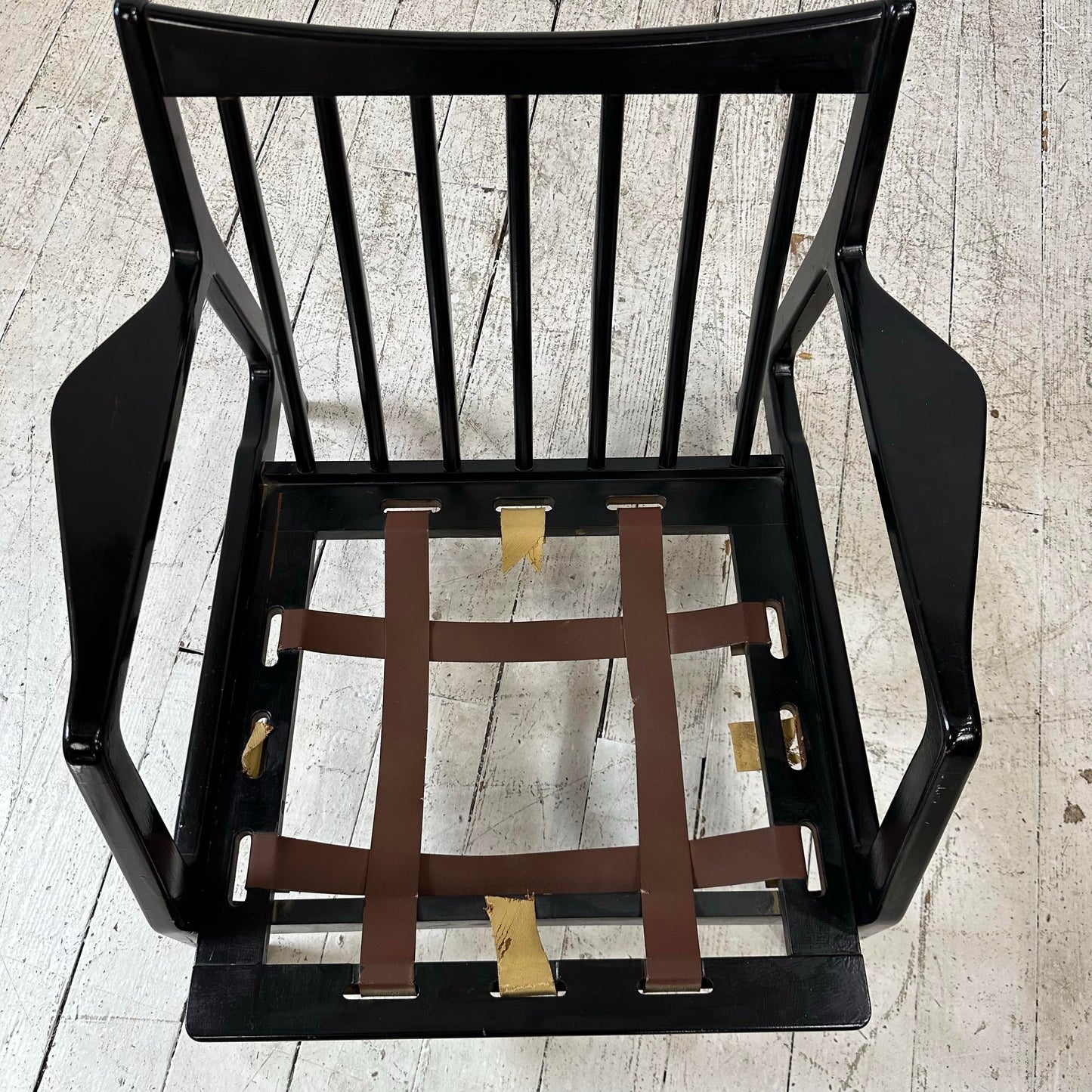 Kofod Larsen for Selig Wooden Lounge Chair Danish Style