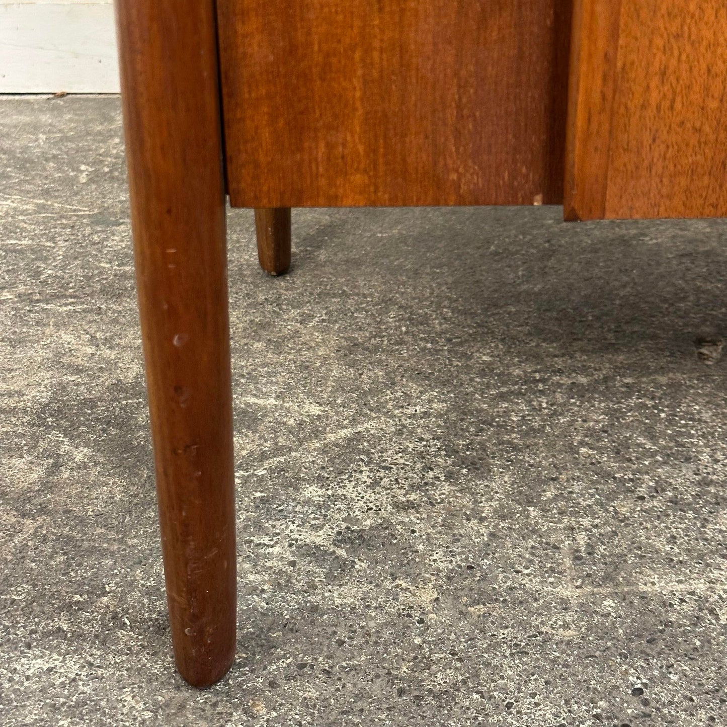 Tall Walnut Dresser by Barney Flagg for Drexel Parrallel