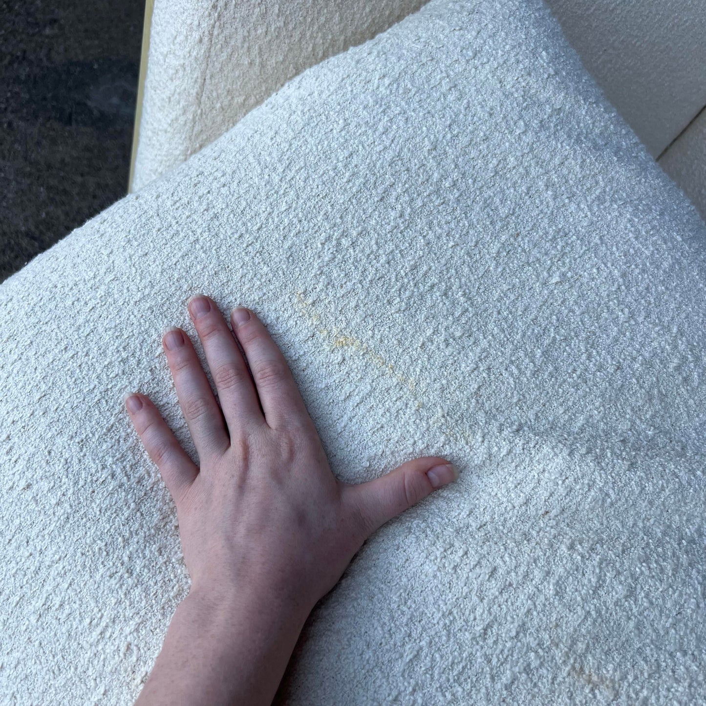 Karl Springer Goat Skin Loveseat