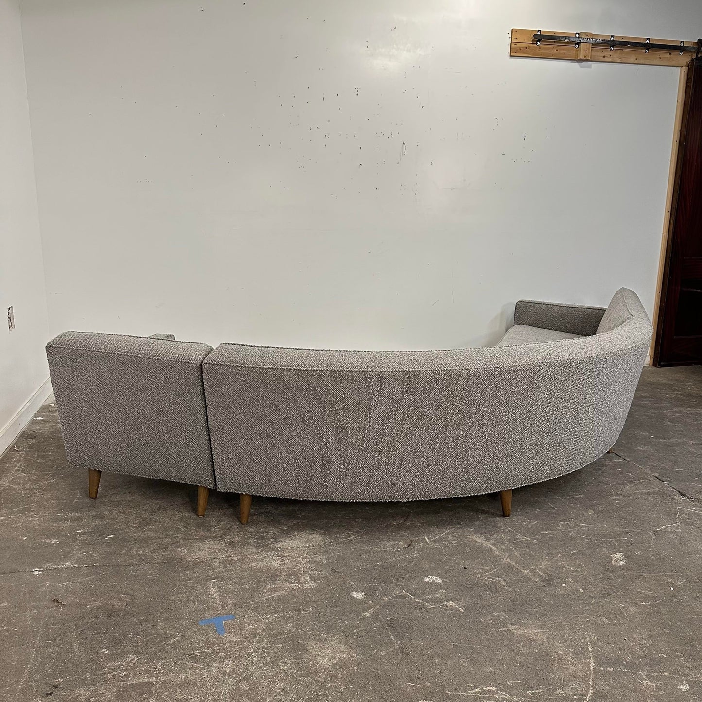 Reupholstered 3-Piece Edward Wormley for Dunbar Sectional Expertly Reupholstered With Pincore Foam