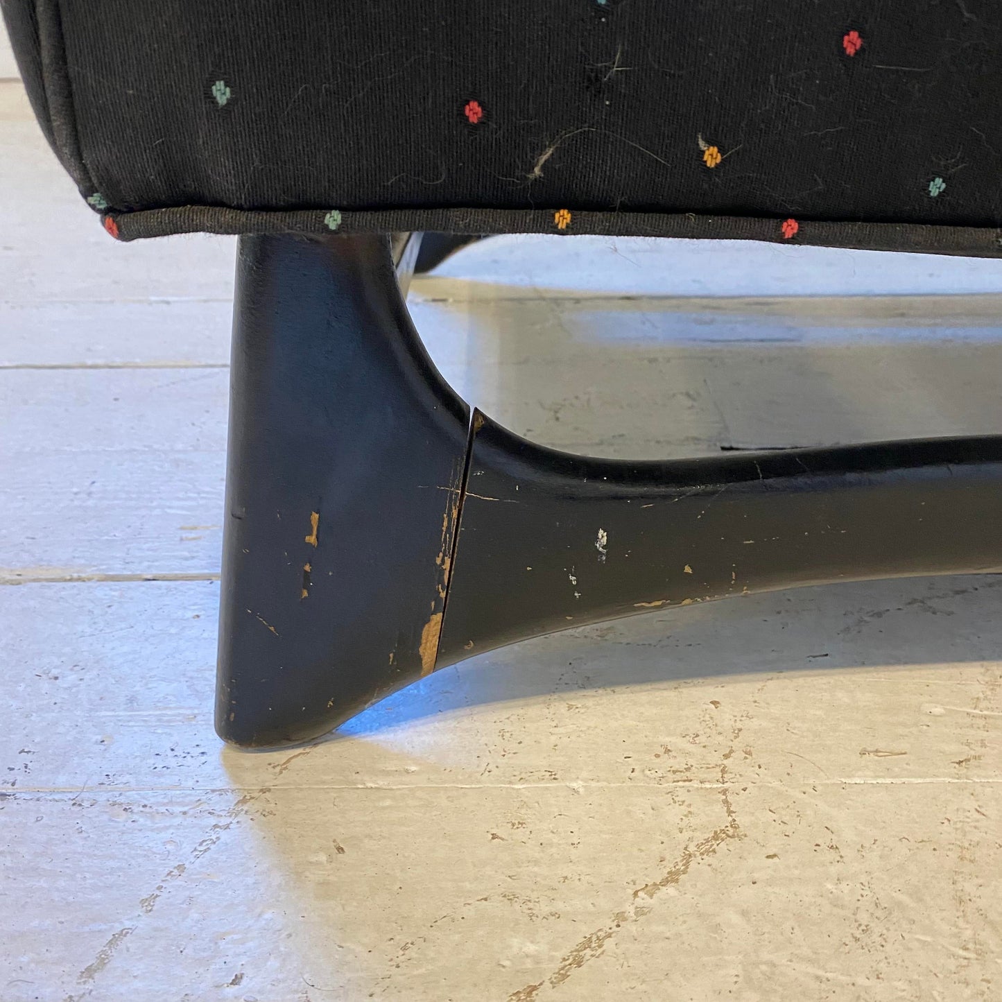 Mid Century Modern Pearsall Style Tall Back Chair