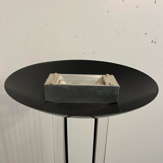1986 Fredrick Raymond Lucite and Black Floor Lamp