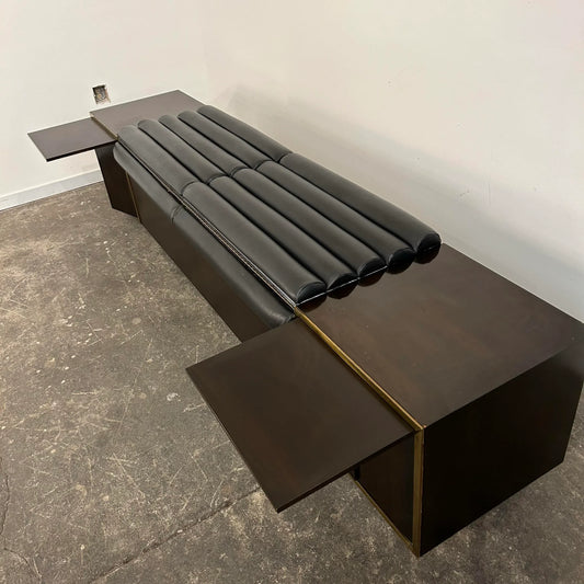 King Size Headboard With Floating End Tables Dunbar? Or Probbe?