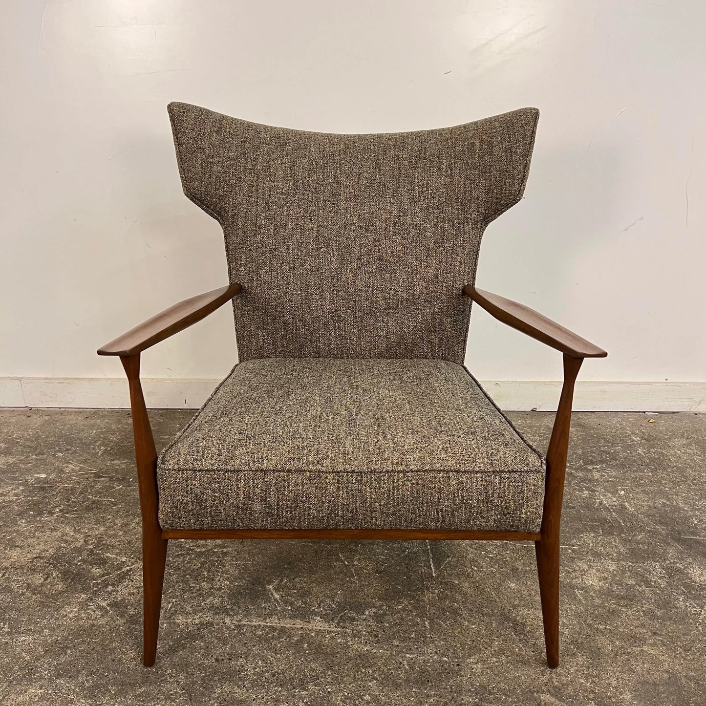 Paul McCobb Lounge Chair Refinished and Reupholstered