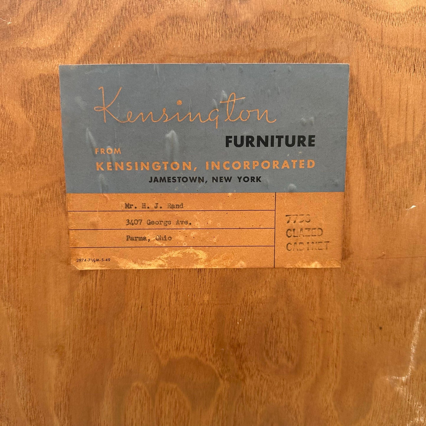 Kensington Furniture Two Piece Hutch