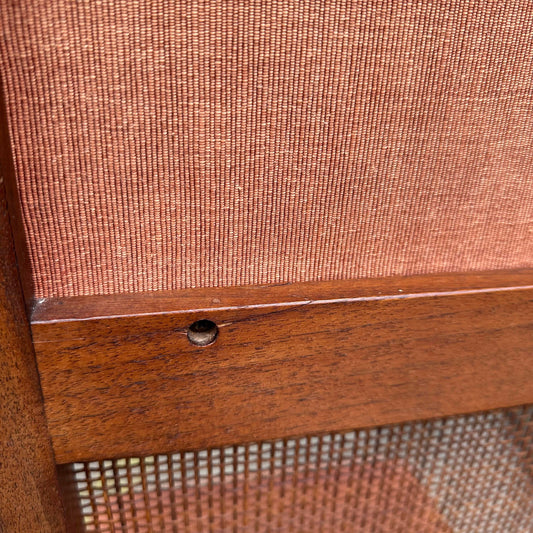 Mid 20th Century Set of 8 Cane High Back Dining Chairs